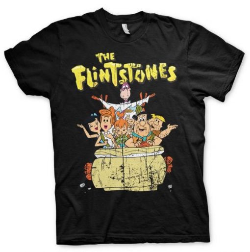 The Flintstones Fred Flintstone Family T Shirt