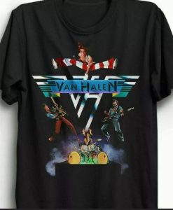 Van Halen II Tour Concert t shirt