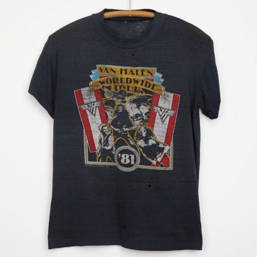 Vintage Van Halen Fair Warning Tour Shirt