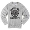 barcelona university sweatshirt