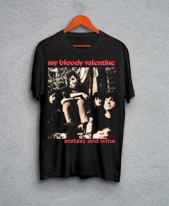 my bloody valentine ecstasy and wine tshirt