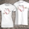 personalized valentine day t shirt