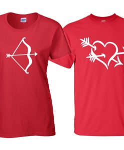 row Heart VALENTINE DAY t shirt