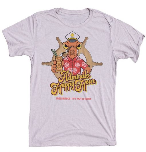 Admiral Ackbar Tiki Shirt