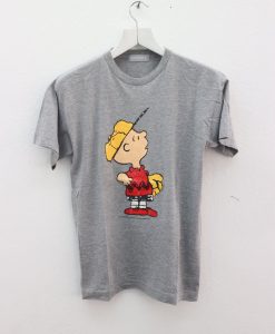 CHARLIE BROWN Snoopy Peanuts t shirt