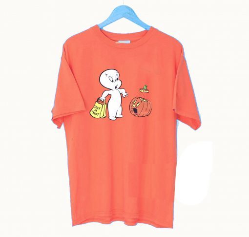 Casper The Friendly Ghost Pumpkin TShirt