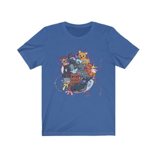 Cute Vancouver Island Animal Doodle T-Shirt