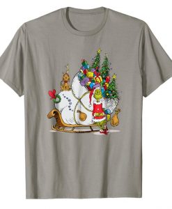 Dr. Seuss Grinch Sleigh T-shirt