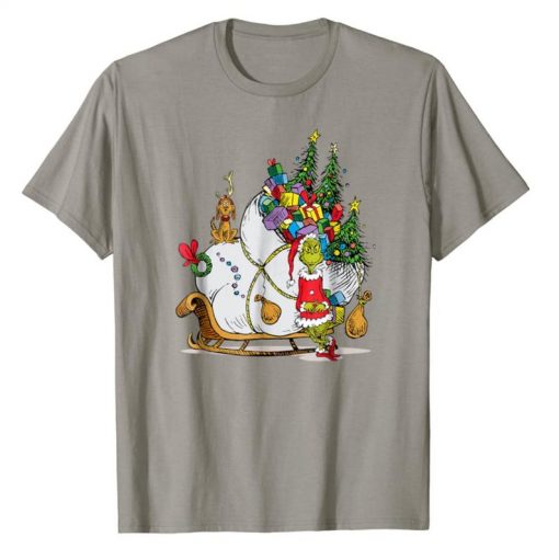 Dr. Seuss Grinch Sleigh T-shirt