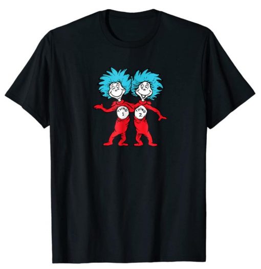 Dr. Seuss Thing 1 Thing 2 Buddies T-shirt