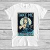 Mermaid Nautical Vintage Tale Me To The Sea Poster T-Shirt