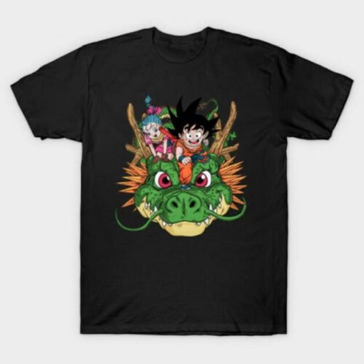 Shenron Goku NeverEnding Story Anime Parody Funny T Shirt