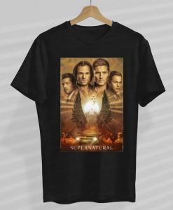 Supernatural Ghost Hunters Sam Dean Castiel TV Series T Shirt