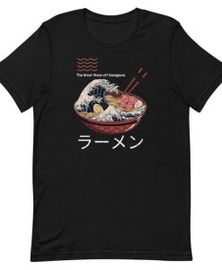 The Great Wave off Kanagawa Ramen T-Shirt