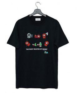 Vintage South Park The Many Deaths Of Kenny T Shirt