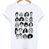 20 face reaction t-shirt