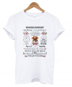 Bohemian Rhapsody t shirt