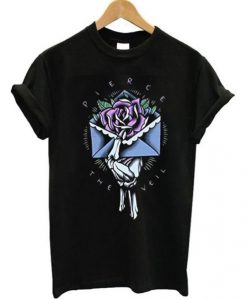 Pierce The Veil Rose Letter T-Shirt