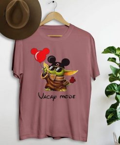 Yoda with Mickey Ears on Holidays t shirt