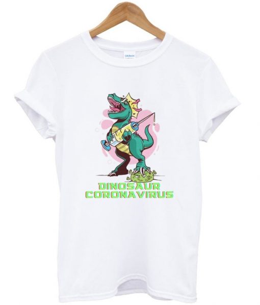 dinosaur coronavirus t-shirt