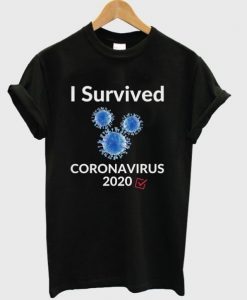 i survived corona virus 2020 t-shirt