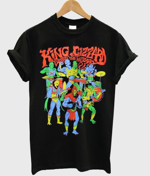 king gizzard and the lizard wizard t-shirt