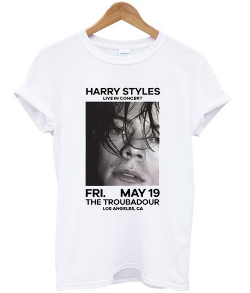 Harry Styles live concert t shirt