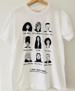 Lady musicians tshirt