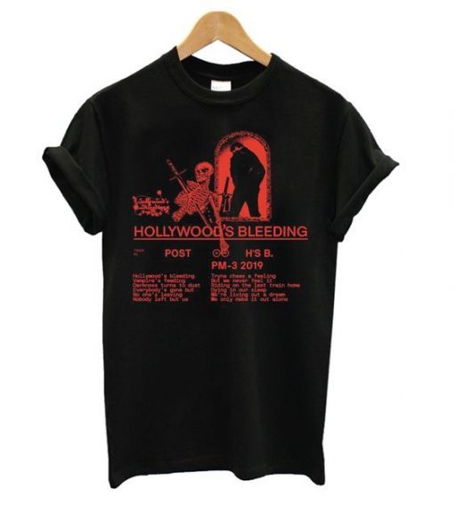 hollywoods bleeding t shirt