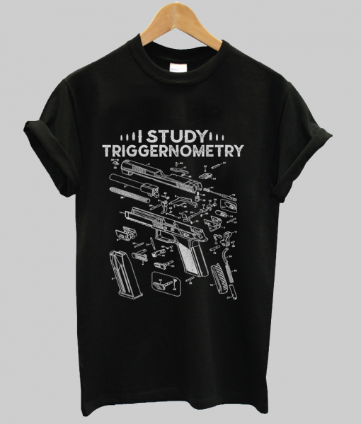 I Study Triggernometry Funny Vintage t shirt