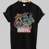 Marvel Avengers Team Cool Retro Comic Funny Vintage Unisex T-Shirt