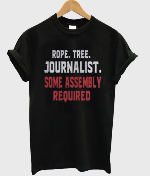 Rope Tree Journalist t shirt