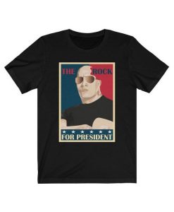 The Rock for President T-shirt