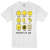 history of art t-shirt