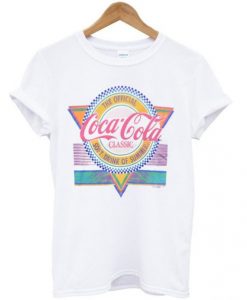 the official coca cola classic t shirt