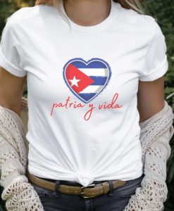 Cuba Patria y Vida tshirt