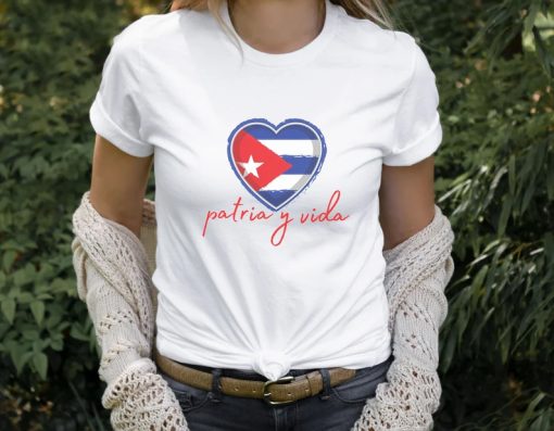 Cuba Patria y Vida tshirt