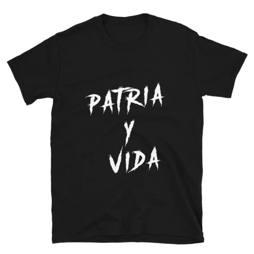 Cuba Patria y Vida tt shirt