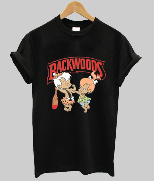 Backwoods Pebbles And Bam Bam The Flintstones T-Shirt