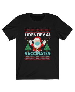 Christmas vaccinated tshirt