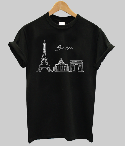 Paris Eiffel Tower France Shirt