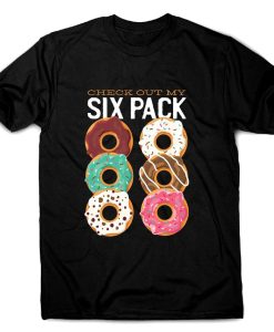 Donut six pack tshirt