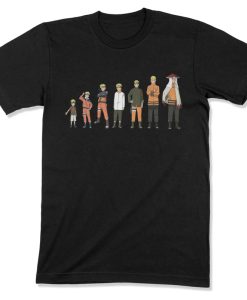 Naruto Uzumaki Evolution T Shirt