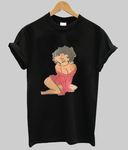 Betty Boop Sexy Playboy pose tshirt