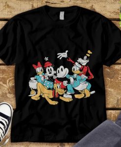 Disney Mickey Mouse and Friends Group Characters T-shirt