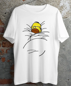 Homer Simpson Sleeping tshirt