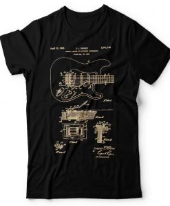 Patent Guitar T Shirt