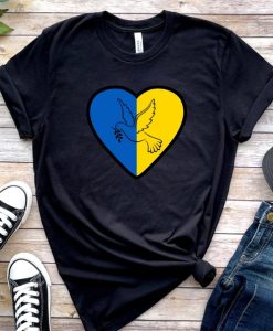 Stop War Peace Dove Pray For Ukraine Shirt