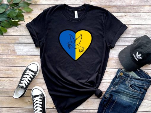 Stop War Peace Dove Pray For Ukraine Shirt