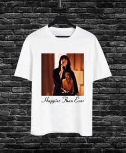 Billie Eilish The Happier Than Ever The World Tour 2022 T-shirt